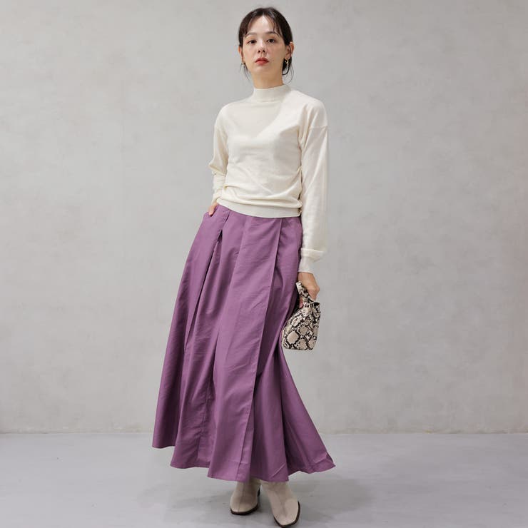 【洗えるニットシリーズ】もちもちニット ドロップショルダークルーネックニット | FashionBerry | 詳細画像20 