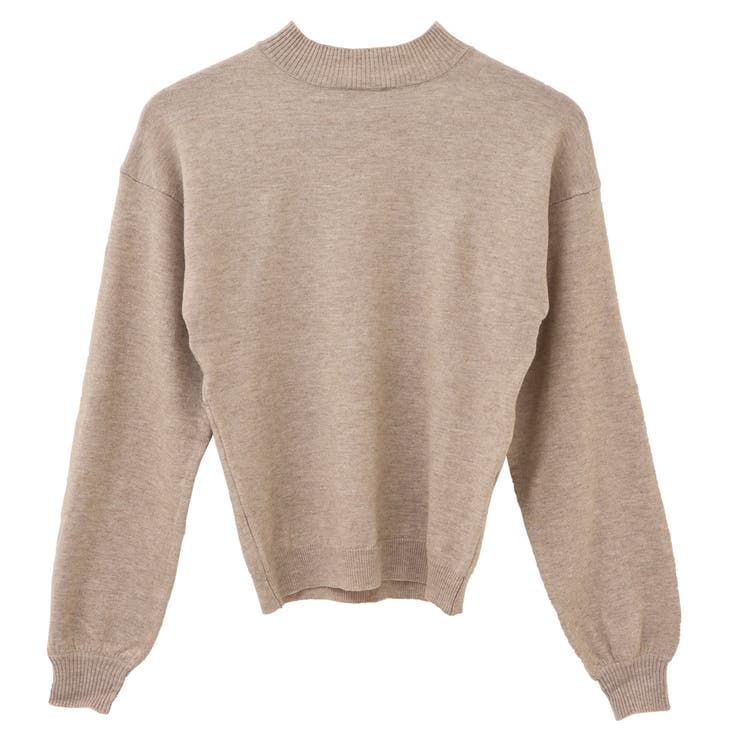 【洗えるニットシリーズ】もちもちニット ドロップショルダークルーネックニット | FashionBerry | 詳細画像44 