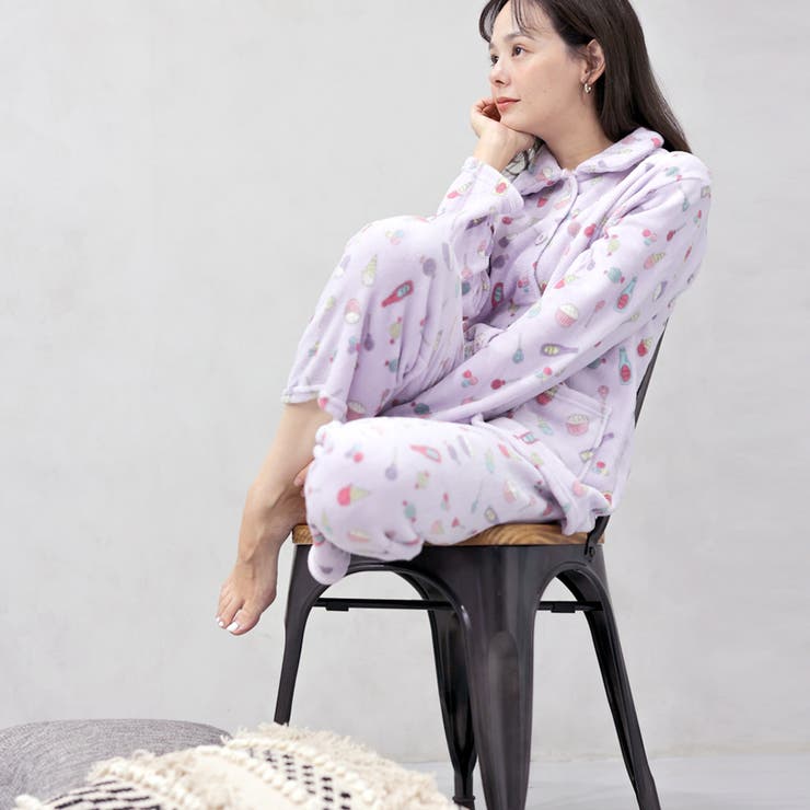 着る毛布！ポップアート もこもこ パジャマ 上下セット | FashionBerry | 詳細画像12 