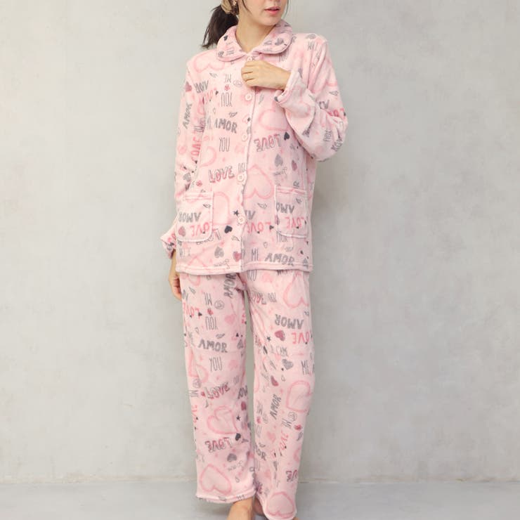 着る毛布！ポップアート もこもこ パジャマ 上下セット | FashionBerry | 詳細画像19 