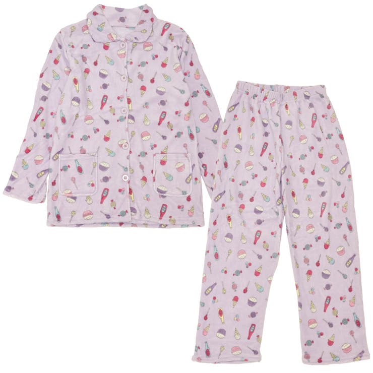 着る毛布！ポップアート もこもこ パジャマ 上下セット | FashionBerry | 詳細画像28 