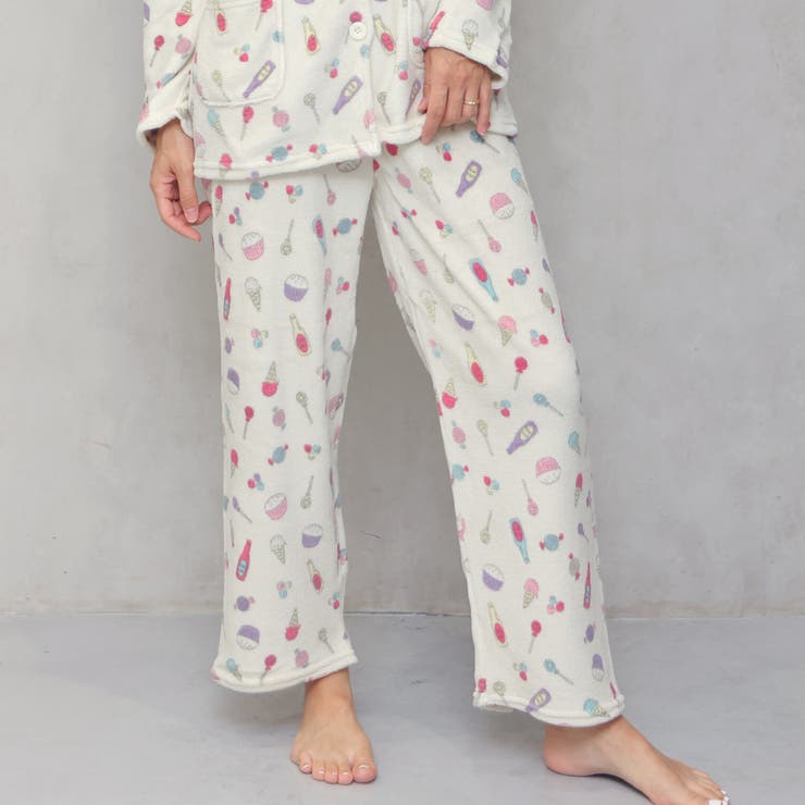 着る毛布！ポップアート もこもこ パジャマ 上下セット | FashionBerry | 詳細画像6 