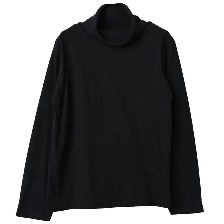 コットン100％フライス素材無地タートルネック長袖Tシャツ | FashionBerry | 詳細画像35 
