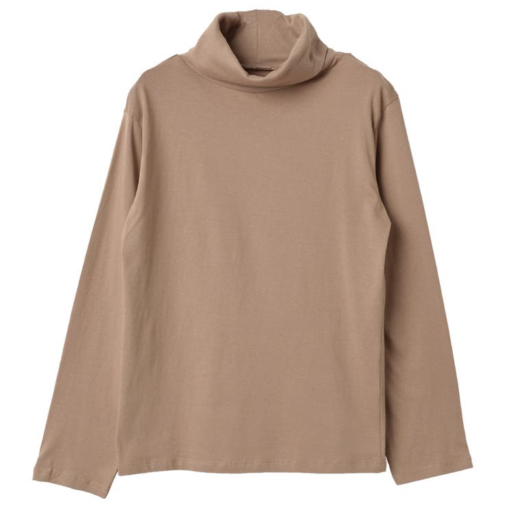 コットン100％フライス素材無地タートルネック長袖Tシャツ | FashionBerry | 詳細画像39 