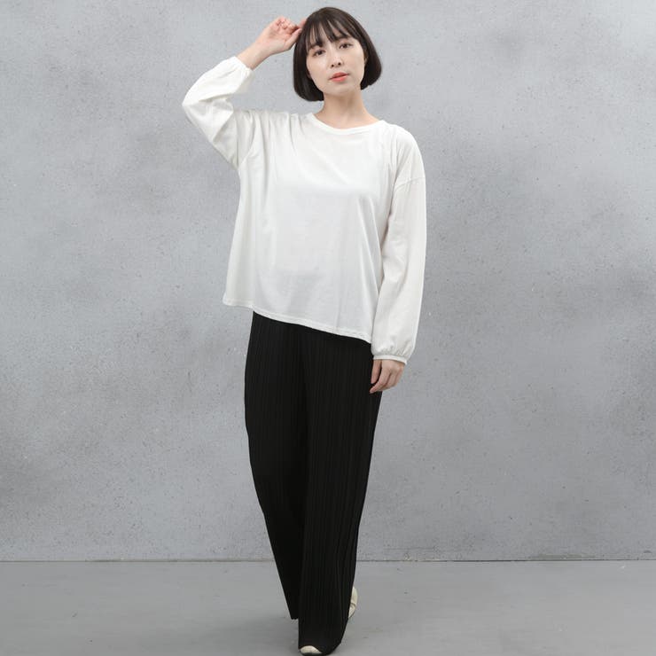 ボリューム袖 無地 カットソー | FashionBerry | 詳細画像16 