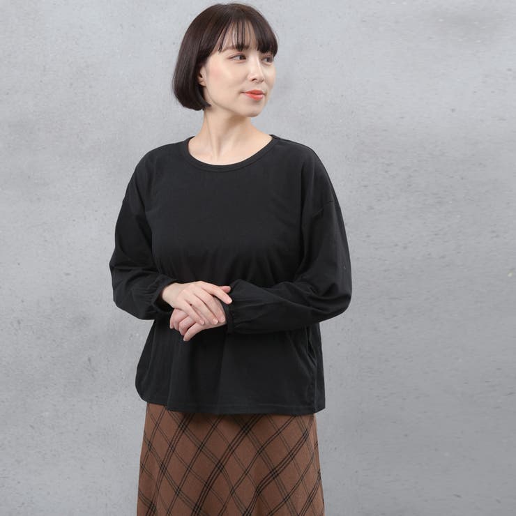 ボリューム袖 無地 カットソー | FashionBerry | 詳細画像5 