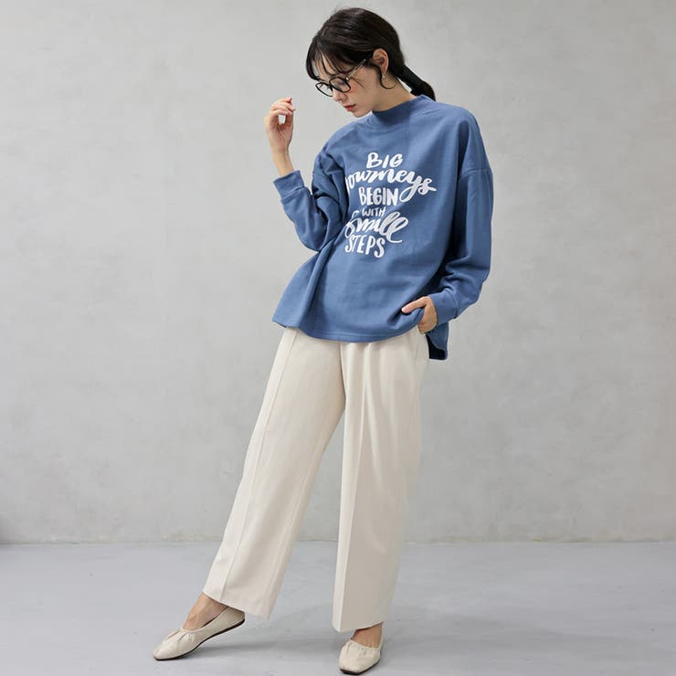 レタリングロゴ ホルターネック 裏起毛 スウェットトレーナー | FashionBerry | 詳細画像19 