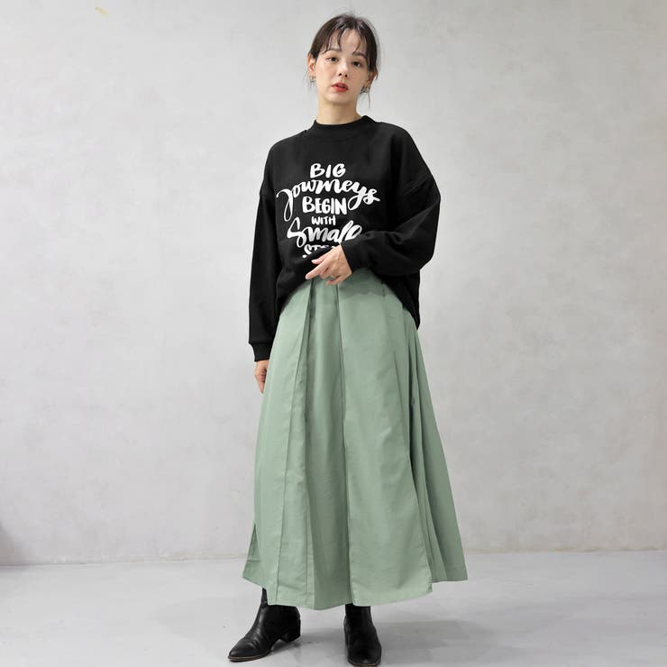 レタリングロゴ ホルターネック 裏起毛 スウェットトレーナー | FashionBerry | 詳細画像5 