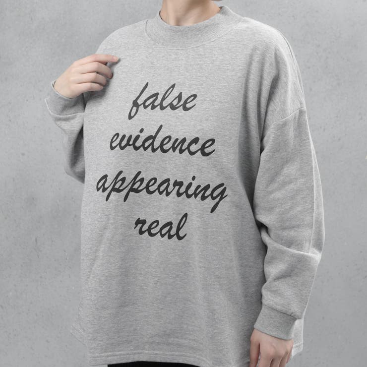 裏起毛ボリューム袖 ホルターネック レタリングロゴスウェットトレーナー | FashionBerry | 詳細画像12 