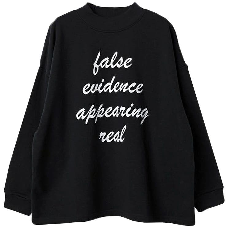 裏起毛ボリューム袖 ホルターネック レタリングロゴスウェットトレーナー | FashionBerry | 詳細画像29 