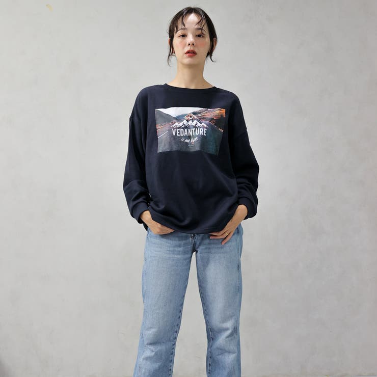 フォトプリント 裏起毛 BIGスウェット | FashionBerry | 詳細画像11 