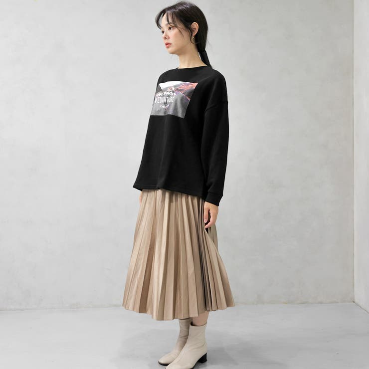 フォトプリント 裏起毛 BIGスウェット | FashionBerry | 詳細画像5 