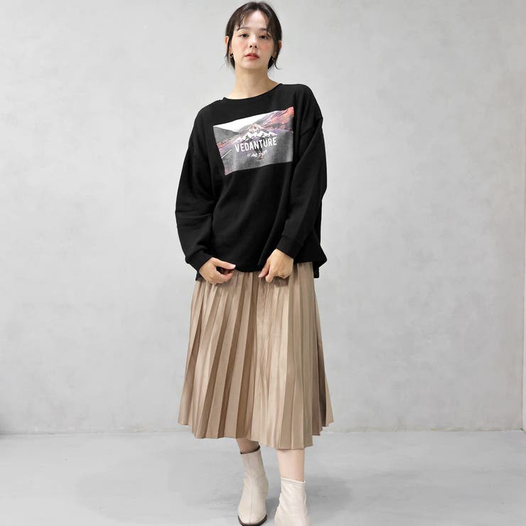 フォトプリント 裏起毛 BIGスウェット | FashionBerry | 詳細画像7 