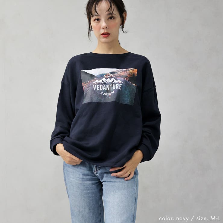 フォトプリント 裏起毛 BIGスウェット | FashionBerry | 詳細画像8 