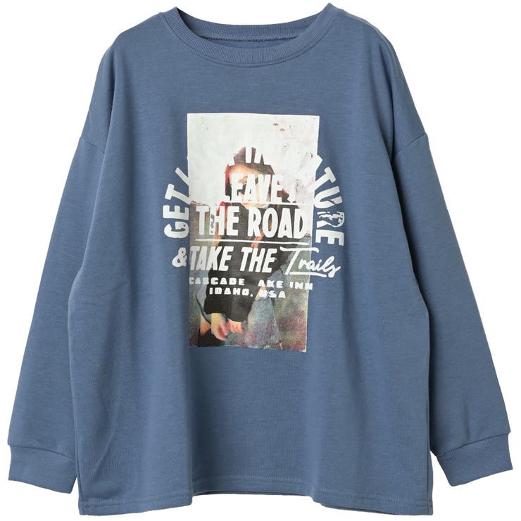 フォトプリント 裏起毛 ビッグシルエットスウェット | FashionBerry | 詳細画像33 