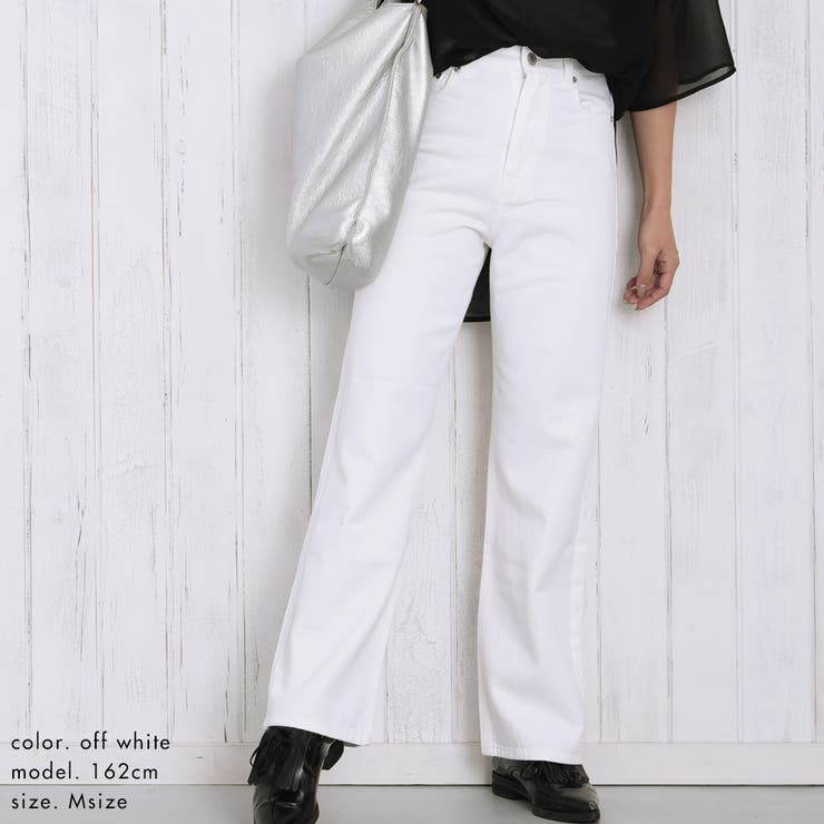 ハイウエストストレートホワイトジーンズ | FashionBerry | 詳細画像15 