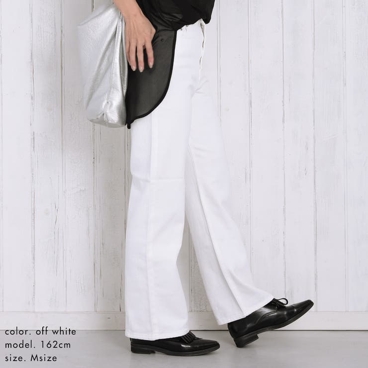 ハイウエストストレートホワイトジーンズ | FashionBerry | 詳細画像16 