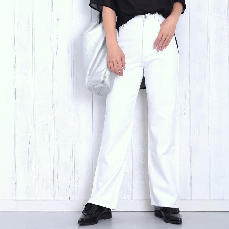 ハイウエストストレートホワイトジーンズ | FashionBerry | 詳細画像19 