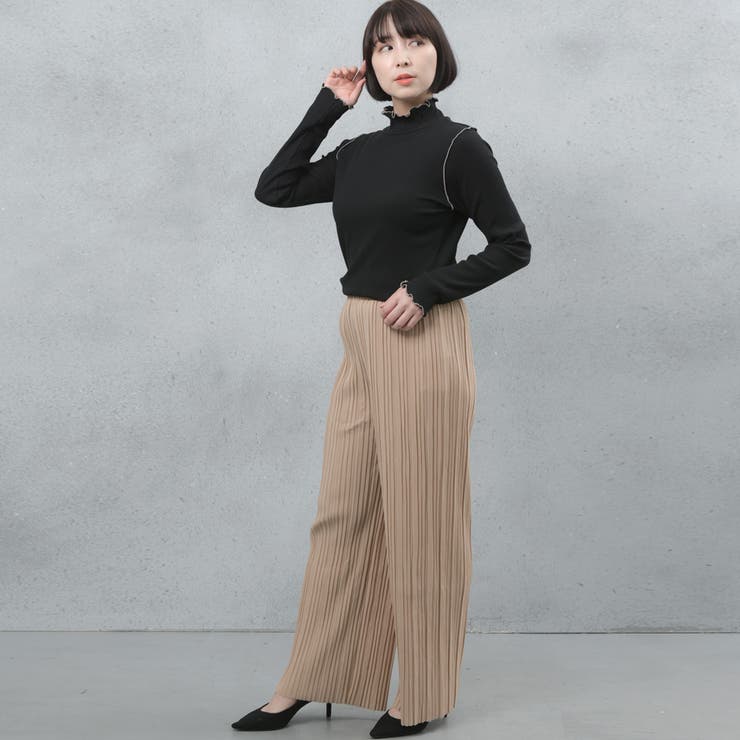 カットプリーツパンツ | FashionBerry | 詳細画像8 