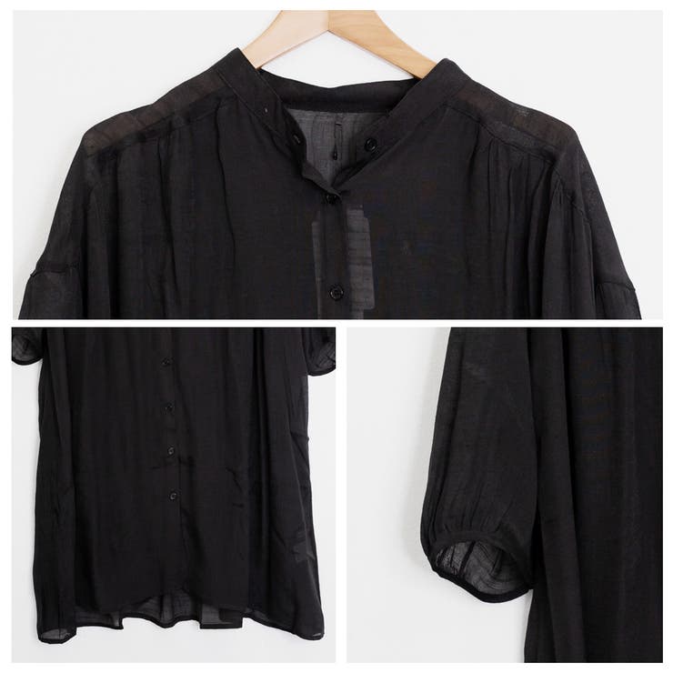 ギャザーシャツワンピース | FashionBerry | 詳細画像16 