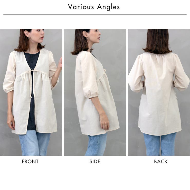 フェイクアンサンブル スモックチュニック レディース トップス | FashionBerry | 詳細画像18 