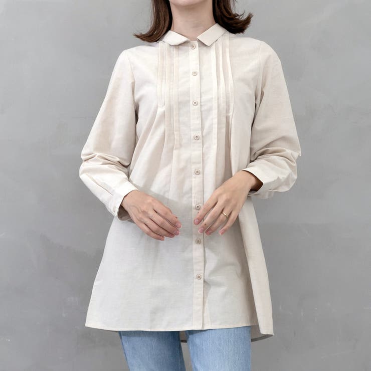 フロントピンタックシャツチュニック | FashionBerry | 詳細画像21 