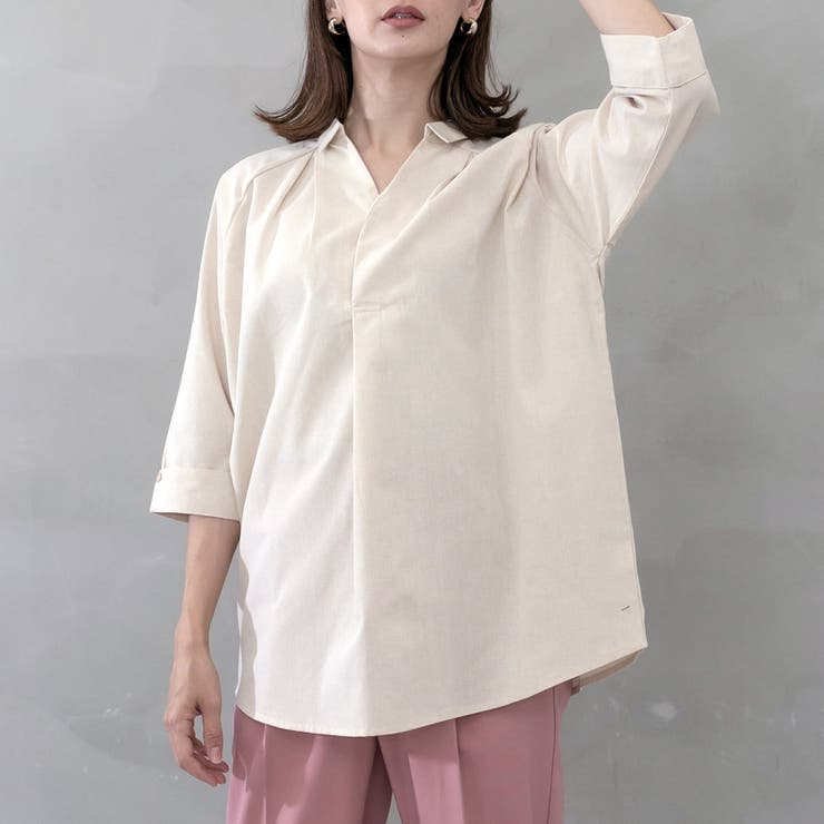 スキッパーシャツチュニック  | FashionBerry | 詳細画像21 