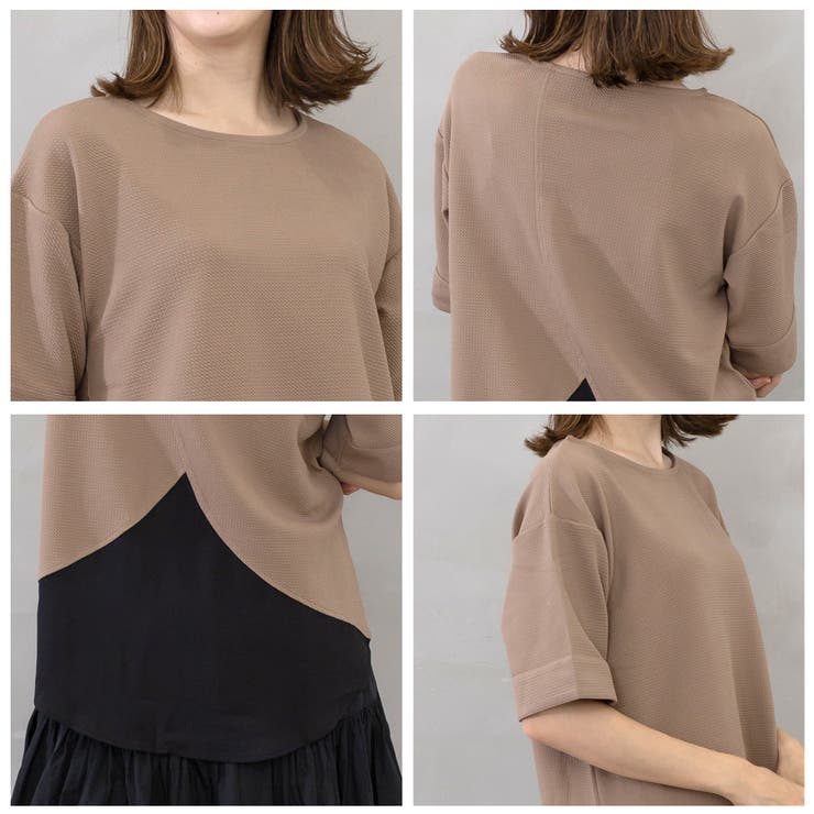 バックフェイクレイヤードチュニック | FashionBerry | 詳細画像19 