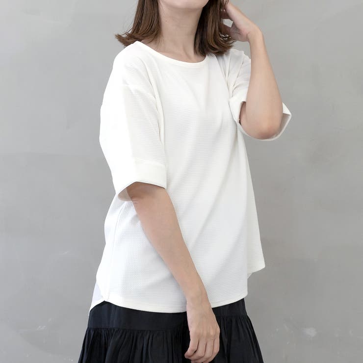 バックフェイクレイヤードチュニック | FashionBerry | 詳細画像21 