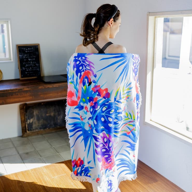 ラウンドビーチマット タオルケット バスタオル 大判 ラグマット | FashionBerry | 詳細画像14 