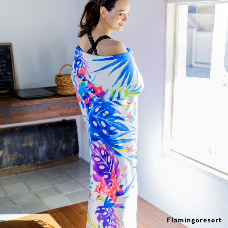 ラウンドビーチマット タオルケット バスタオル 大判 ラグマット | FashionBerry | 詳細画像15 