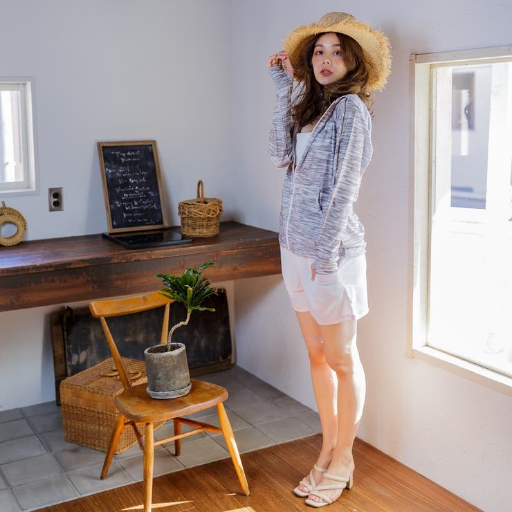 ラッシュガード レディース バイカラーショートパンツ  UVカット | FashionBerry | 詳細画像11 