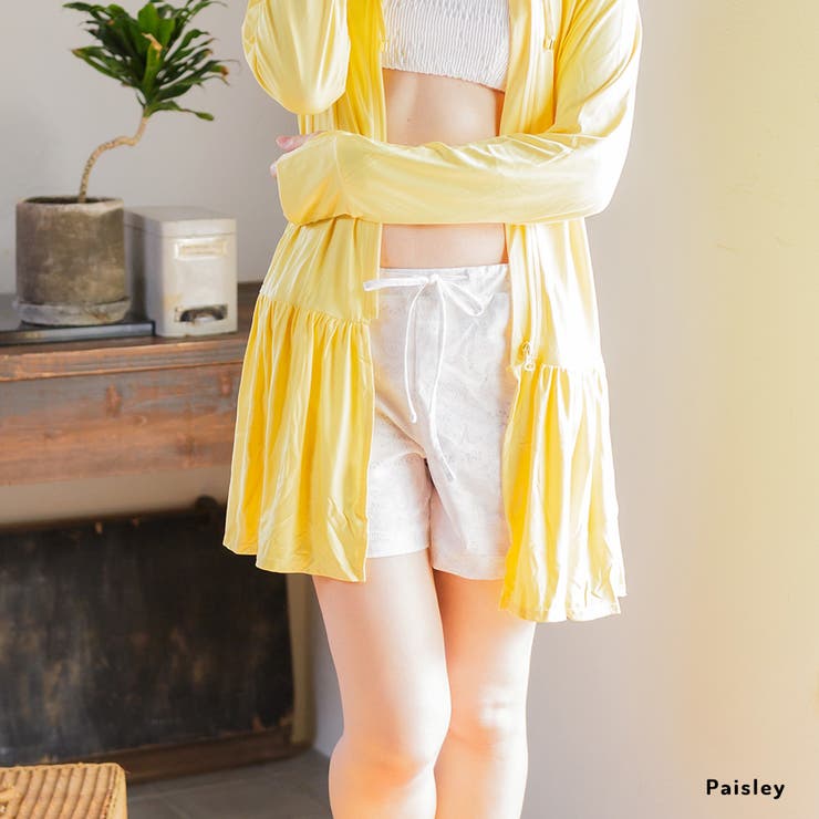 プリント ラッシュガード レディース ショートパンツ  UVカット | FashionBerry | 詳細画像22 