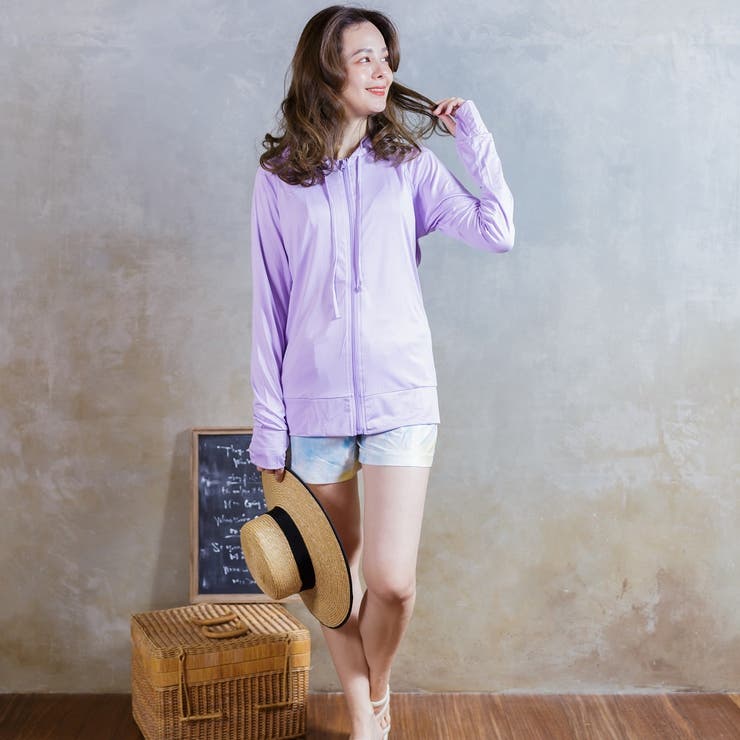 プリント ラッシュガード レディース ショートパンツ  UVカット | FashionBerry | 詳細画像29 