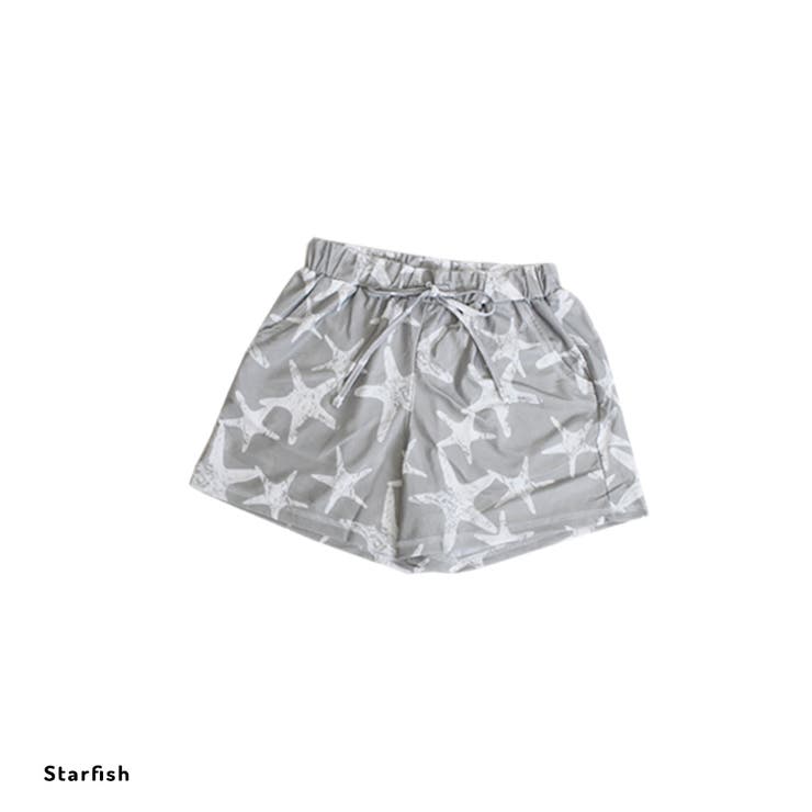 スターフィッシュ  | プリント ラッシュガード レディース ショートパンツ  UVカット | FashionBerry