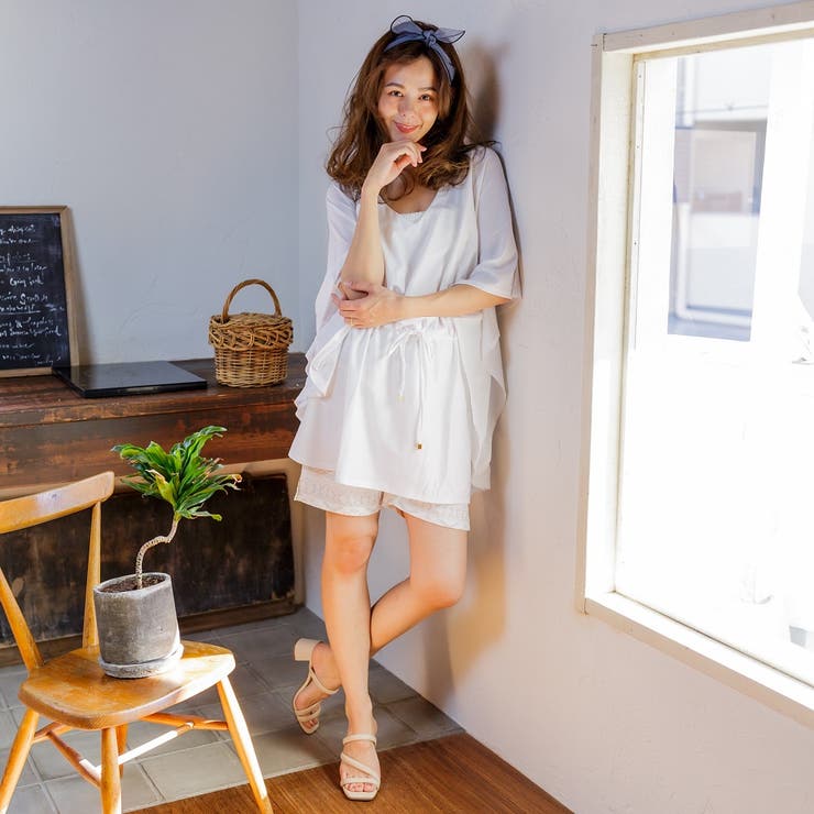 レディース ラッシュガード ドルマンチュニック UVカット | FashionBerry | 詳細画像9 