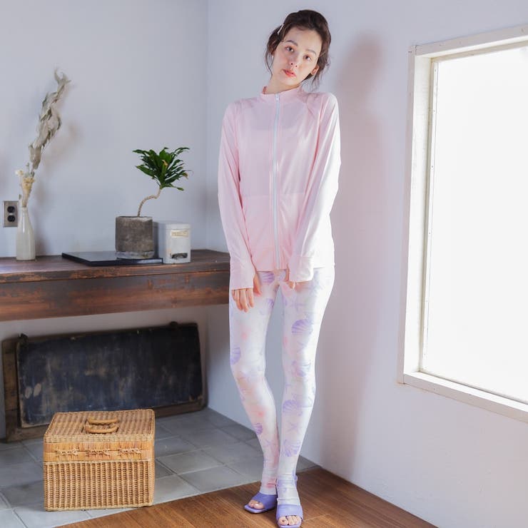 スタンドカラー ラッシュガード レディース UVカット | FashionBerry | 詳細画像11 