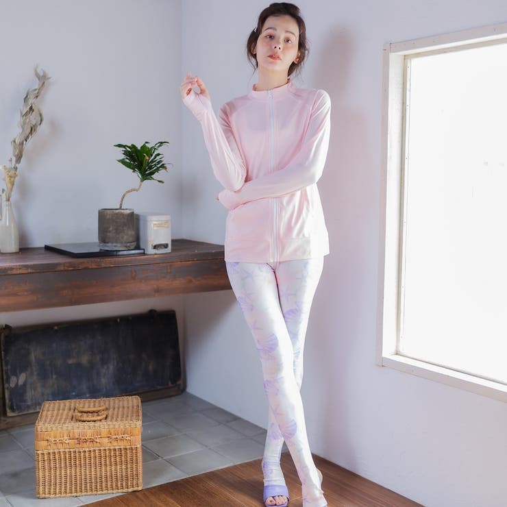 スタンドカラー ラッシュガード レディース UVカット | FashionBerry | 詳細画像12 