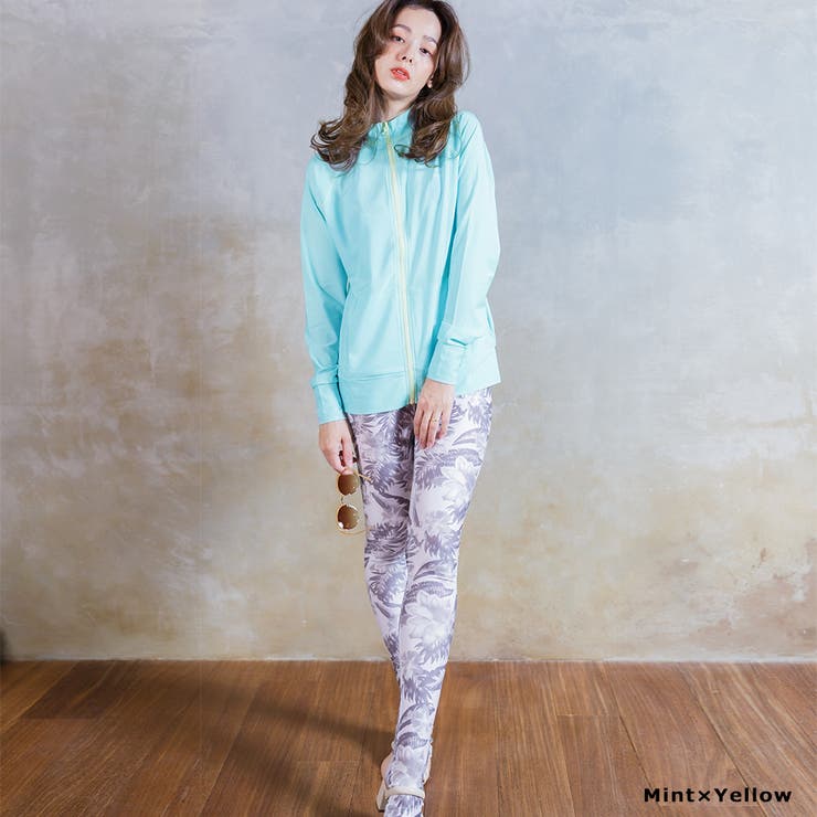 スタンドカラー ラッシュガード レディース UVカット | FashionBerry | 詳細画像17 