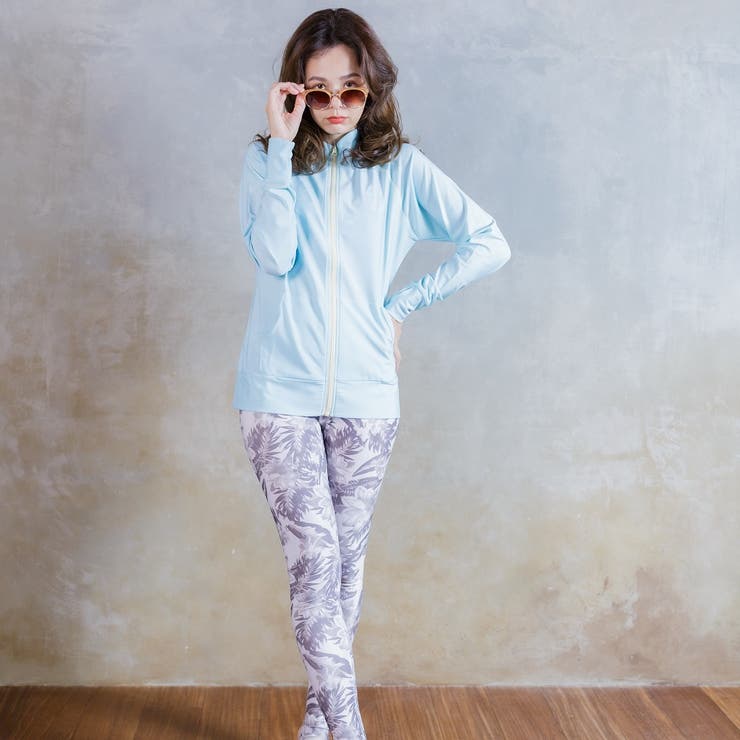 スタンドカラー ラッシュガード レディース UVカット | FashionBerry | 詳細画像20 