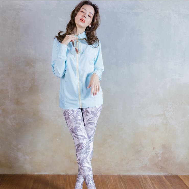 スタンドカラー ラッシュガード レディース UVカット | FashionBerry | 詳細画像21 