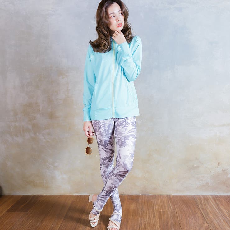 スタンドカラー ラッシュガード レディース UVカット | FashionBerry | 詳細画像24 