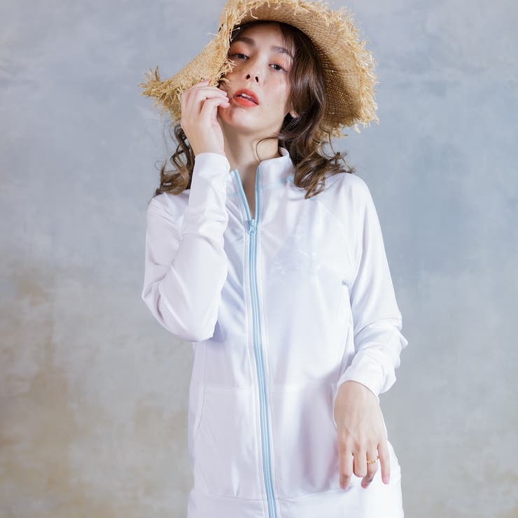 スタンドカラー ラッシュガード レディース UVカット | FashionBerry | 詳細画像7 