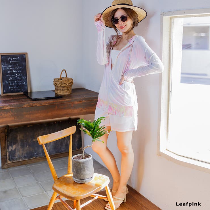 レディース 柄ラフラッシュガード UVカット | FashionBerry | 詳細画像13 