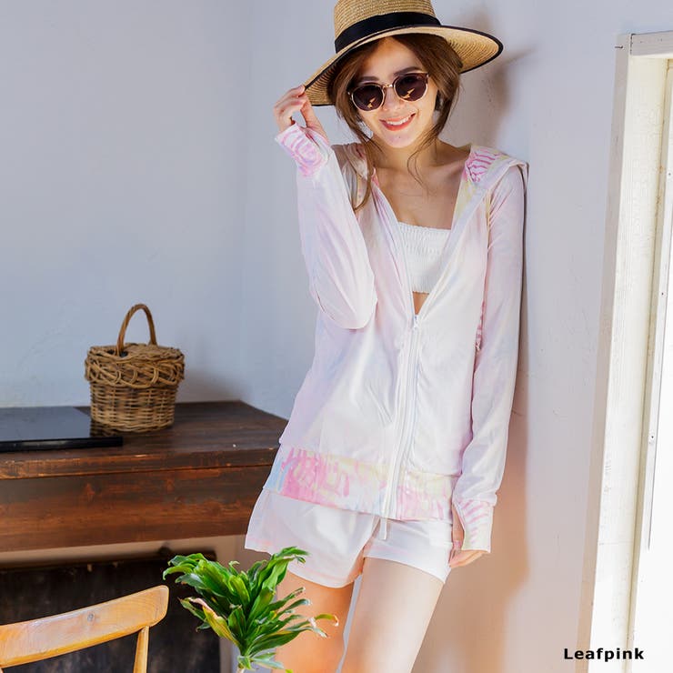 レディース 柄ラフラッシュガード UVカット | FashionBerry | 詳細画像17 