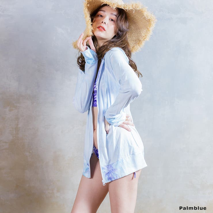 レディース 柄ラフラッシュガード UVカット | FashionBerry | 詳細画像22 