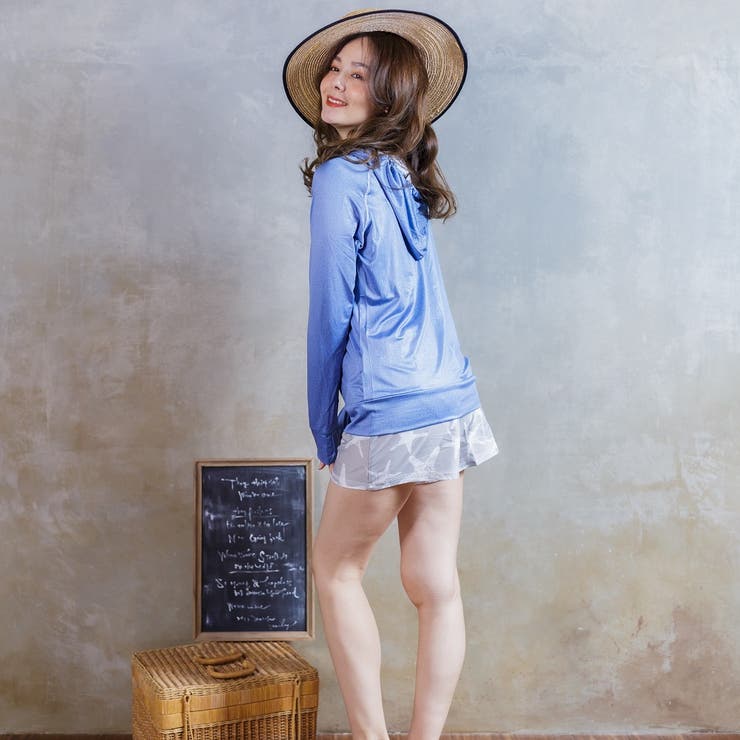 レディース 柄ラフラッシュガード UVカット | FashionBerry | 詳細画像26 