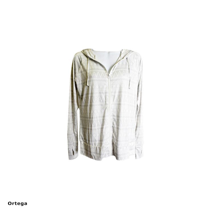 オルテガ | レディース 柄ラフラッシュガード UVカット | FashionBerry