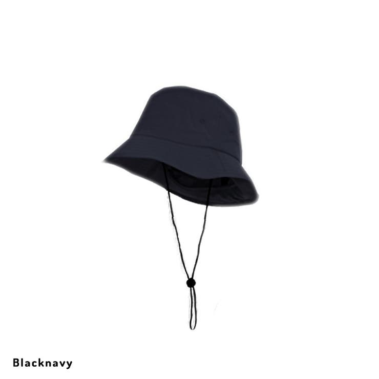 ブラックネイビー | 日よけ付き 2Way サーフハット | FashionBerry