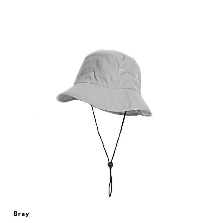 グレー | 日よけ付き 2Way サーフハット | FashionBerry